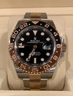 126711CHNR/ロレックス　ROLEX　GMTマスターII　腕時計