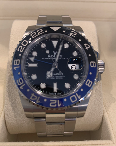 126710BLNR/ロレックス　ROLEX　GMTマスターII　腕時計