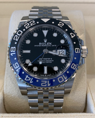 126710BLNR/ロレックス　ROLEX　GMTマスターII　腕時計