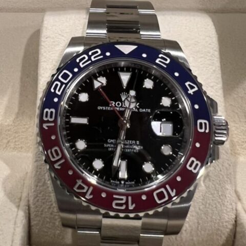 126710BLRO/ロレックス　ROLEX　GMTマスターII　腕時計