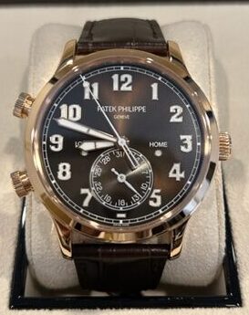 5524R-001/パテックフィリップ PATEKPHILIPPE カラトラバ　パイロット　トラベルタイム　腕時計