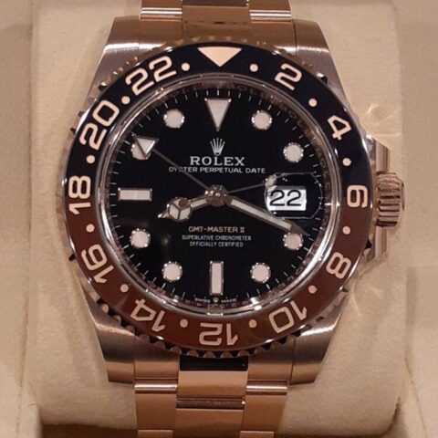 126715CHNR/ロレックス　ROLEX　GMTマスターII　腕時計