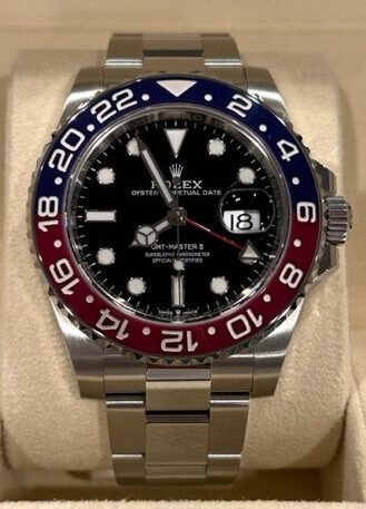 126710BLRO/ロレックス　ROLEX　GMTマスターII　腕時計