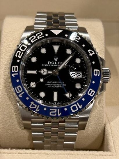 126710BLNR/ロレックス　ROLEX　GMTマスターII　腕時計