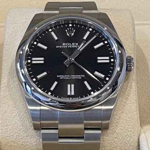 124300/ロレックス　ROLEX　オイスターパーペチュアル41　腕時計