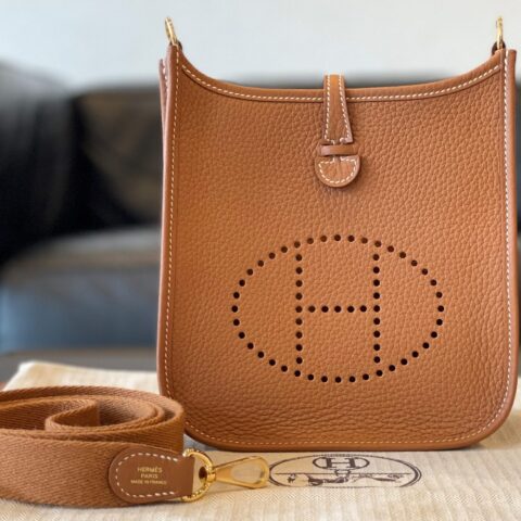 HERMES エヴリン PM エトゥープ 新品未使用（エルメス Hermes エヴリン 