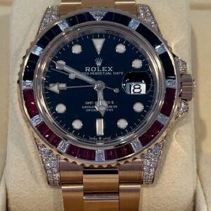 126755SARU/ロレックス　ROLEX　GMTマスターII　腕時計