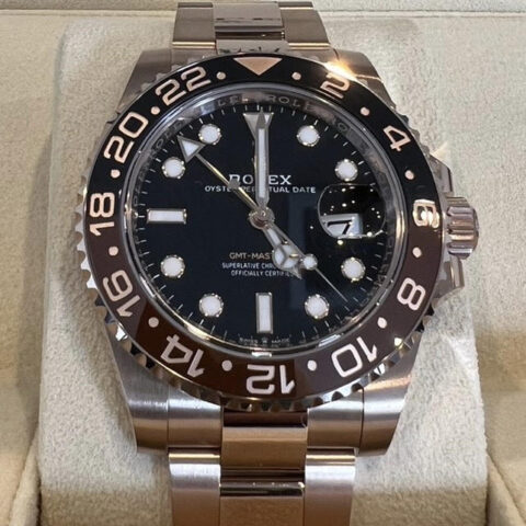 126715CHNR/ロレックス　ROLEX　GMTマスターⅡ　腕時計