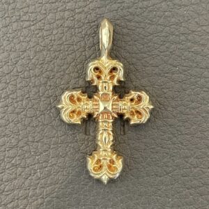 クロムハーツ　Chrome Hearts　フィリグリークロス　チャーム　22K　アクセサリー