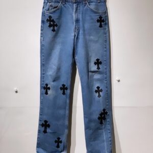 クロムハーツ　Chrome Hearts　リーバイス517　クロスパッチデニム　32インチ　アパレル