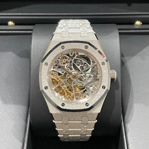 15466BC.GG.1259BC.01/オーデマピゲ　AUDEMARSPIGUET　ロイヤルオーク　ダブルバランス　ホイール　オープンワーク　腕時計