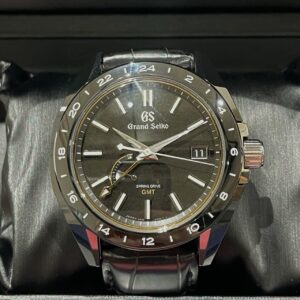 SBGE243/グランドセイコー　Grand Seiko　スプリングドライブGMT　ブラックセラミック　腕時計