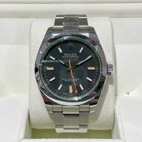 ロレックス　ROLEX　ミルガウス　116400GV　腕時計