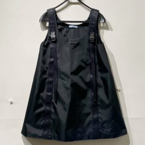 プラダ　PRADA　ギャバジン ノースリーブドレス　アパレル