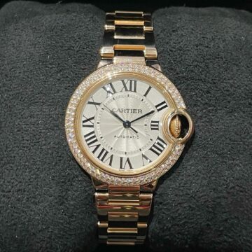 カルティエ　Cartier　バロンブルー　ドゥ　カルティエ　WE902064　腕時計