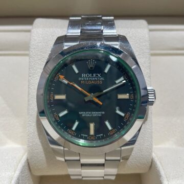 ロレックス　ROLEX　ミルガウス　116400GV　腕時計