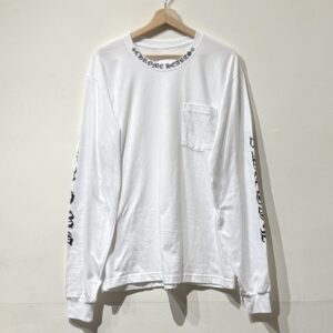 クロムハーツ Chrome Hearts ネックロゴ ロンT アパレル