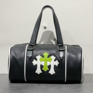 クロムハーツ Chrome Hearts　ダッフルタイニー　セメタリークロスパッチ　ボストンバッグ　バッグ