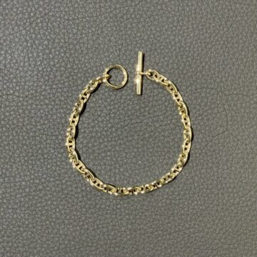 エルメス　Hermes　シェーヌダンクルTPM　YG　ブレスレット　アクセサリー