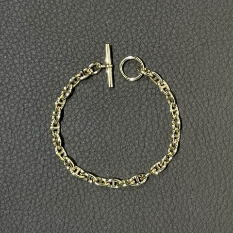 エルメス Hermes シェーヌダンクルTPM YG ブレスレット アクセサリー