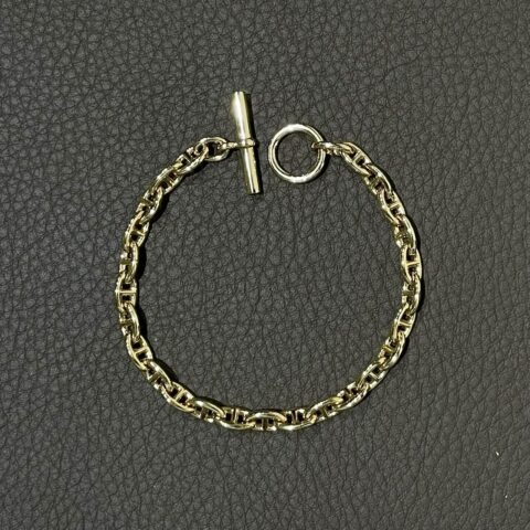 エルメス Hermes シェーヌダンクルTPM YG ブレスレット アクセサリー