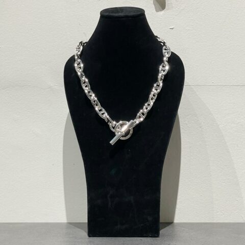 エルメス Hermes シェーヌダンクルGM SV ネックレス アクセサリー
