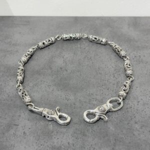 クロムハーツ Chrome Hearts　オールド ローラー ロング ウォレットチェーン 　小物