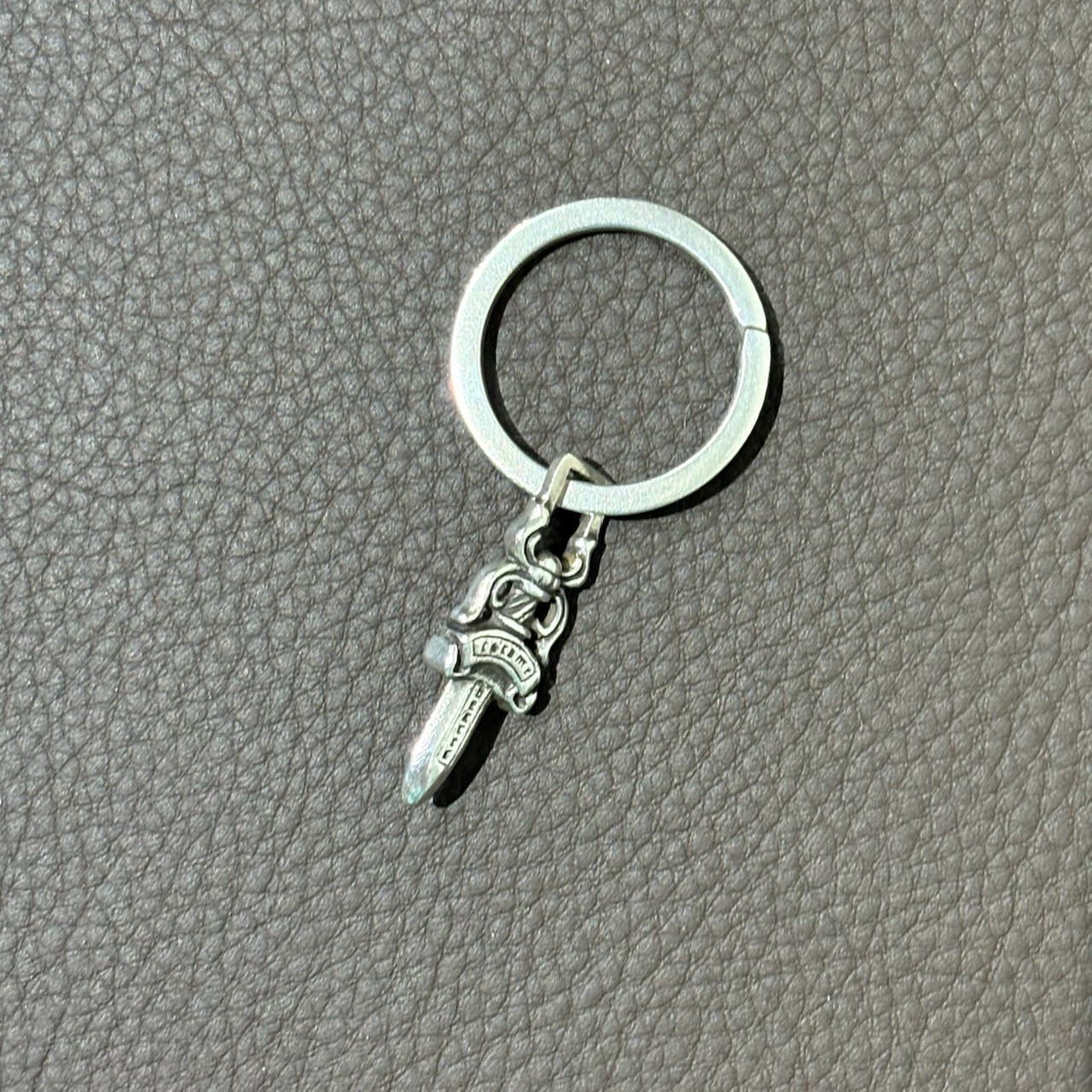 クロムハーツ RNG&No5 DGGR/キーリング#5ダガー シルバーキーリング  