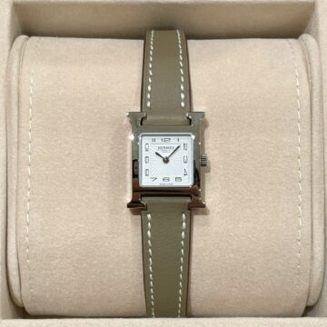 エルメス　Hermes　Hウォッチ　ミニ21ｍｍ　HH1.101　腕時計