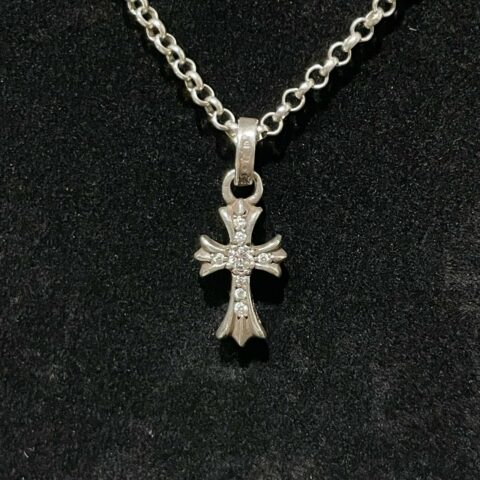 クロムハーツ Chrome Hearts ベビーファットクロス パヴェダイヤ アクセサリー