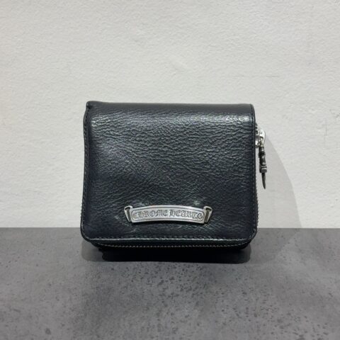 クロムハーツ Chrome Hearts スクエアジップビル ウォレット 財布
