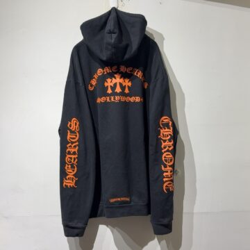 クロムハーツ Chrome Hearts　アームロゴ　バックプリントパーカー　アパレル