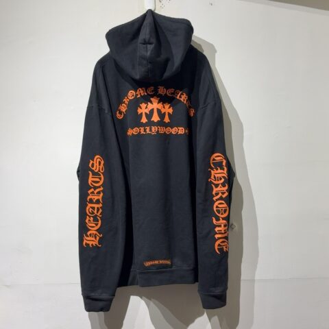 クロムハーツ Chrome Hearts アームロゴ バックプリントパーカー アパレル