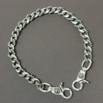 クロムハーツ Chrome Hearts　ロング 2クリップ ファンシー ウォレットチェーン　小物