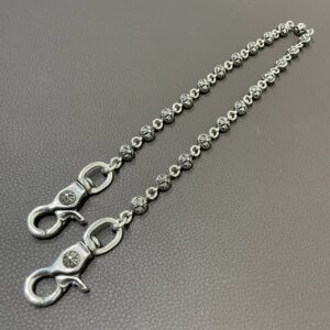 クロムハーツ Chrome Hearts 2ボール2クリップ　ウォレットチェーン　小物