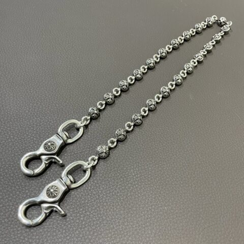 クロムハーツ Chrome Hearts 2ボール2クリップ　ウォレットチェーン　小物