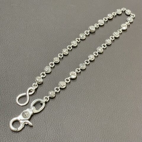 クロムハーツ Chrome Hearts #2 マルチボール ロング ワンクリップ ウォレットチェーン 小物
