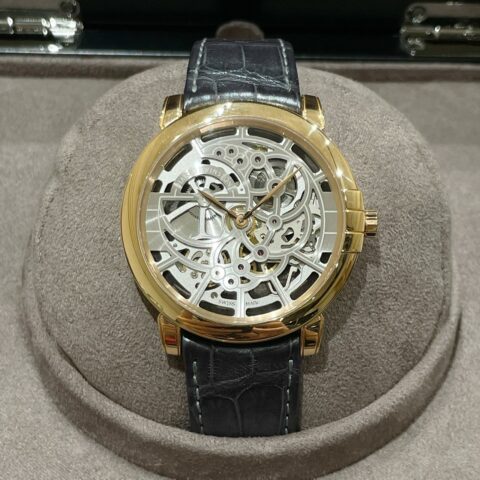 ハリーウィンストン Harry Winston ミッドナイト スケルトンMIDAHM42RR001 腕時計