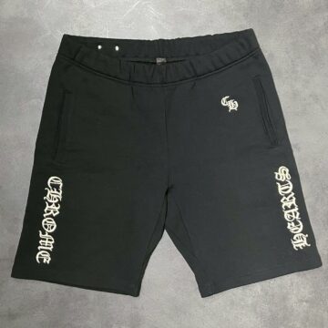 クロムハーツ Chrome Hearts　SLO RIDE ロゴ刺繍ハーフパンツ　アパレル