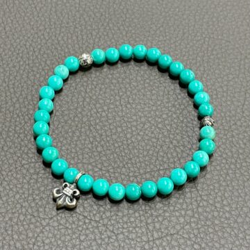 クロムハーツ Chrome Hearts　6ｍｍ　ビーズブレスレット　アクセサリー