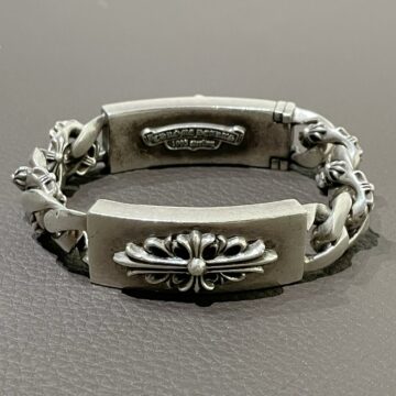 クロムハーツ Chrome Hearts　クロスダガーダブルIDブレスレット　アクセサリー