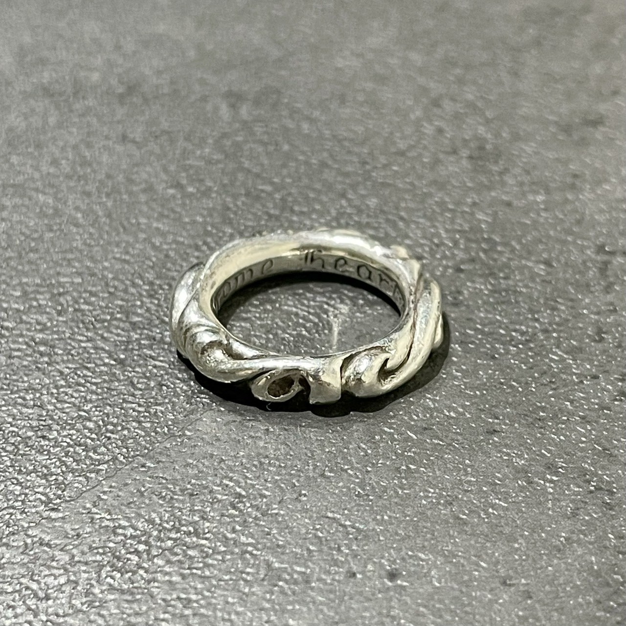 クロムハーツ Chrome Hearts スクロールバンドリング アクセサリー の