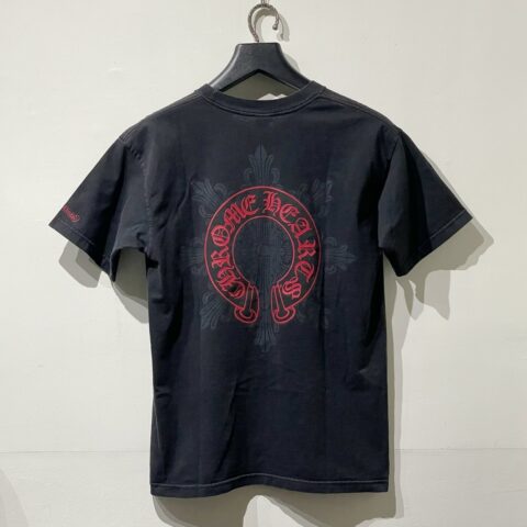 クロムハーツ Chrome Hearts　OLD　ホースシューフローラルクロスプリントTシャツ　アパレル
