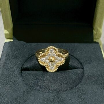 ヴァンクリーフ＆アーペル　VAN CLEEF＆ARPELS　ヴィンテージアルハンブラ　リング　アクセサリー