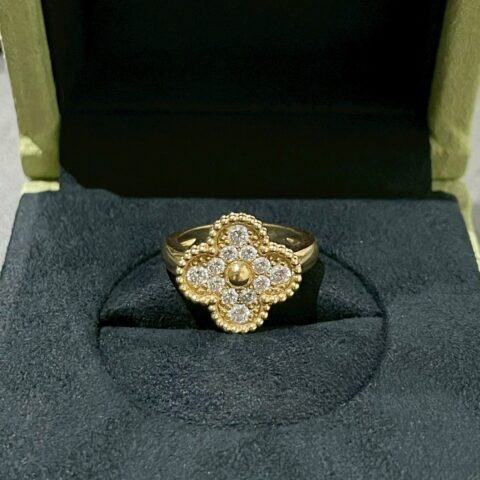 ヴァンクリーフ＆アーペル　VAN CLEEF＆ARPELS　ヴィンテージアルハンブラ　リング　アクセサリー