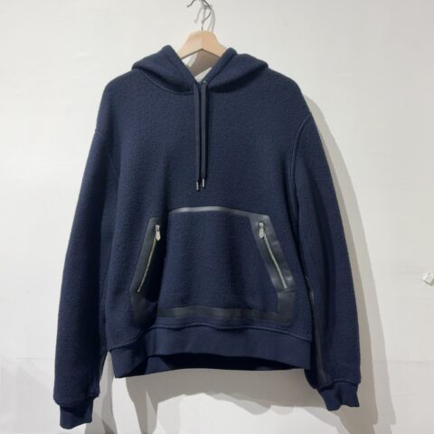 エルメス　Hermes　カシミヤ混　ウールパーカー　アパレル