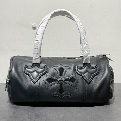 クロムハーツ Chrome Hearts　CHプラスレザーボストンバッグ　DUFFLE　バッグ