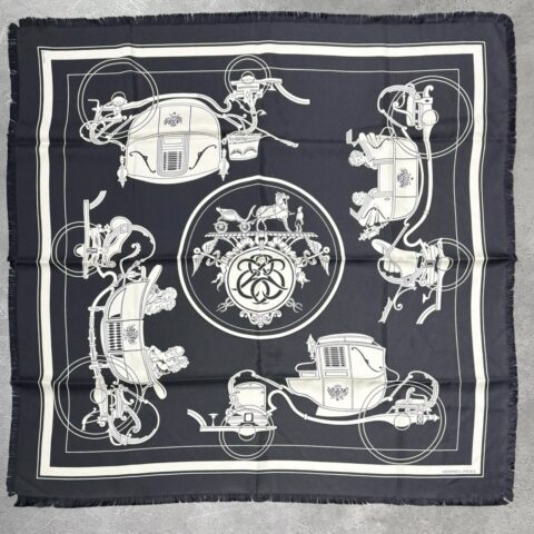 エルメス　Hermes　カレ80　スカーフ　小物