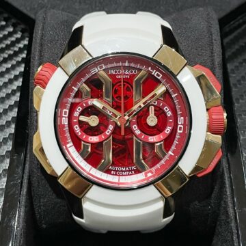 ジェイコブ　Jacob & Co　エピックX クロノグラフ　EC313.42.PA.RR.F　腕時計