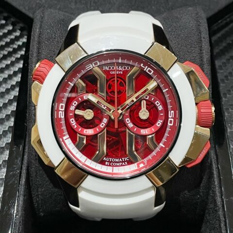 ジェイコブ　Jacob & Co　エピックX クロノグラフ　EC313.42.PA.RR.F　腕時計